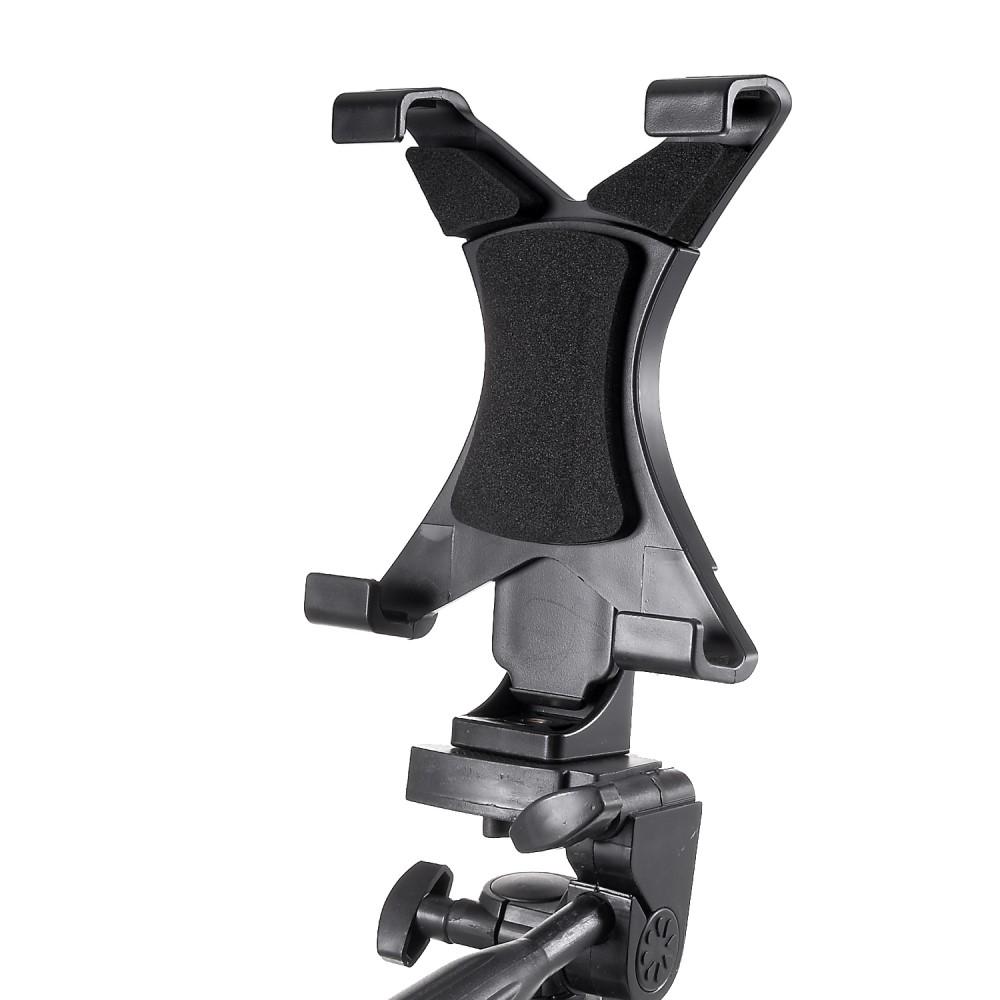 Premium Stativ Tripod för Surfplattor/iPad silver