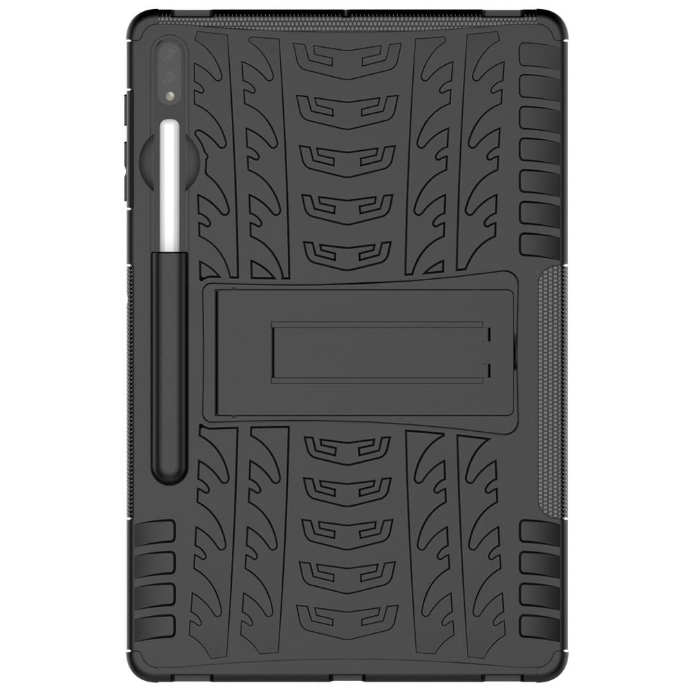 Rugged Case Samsung Galaxy Tab S7 Plus/S8 Plus 12.4 svart