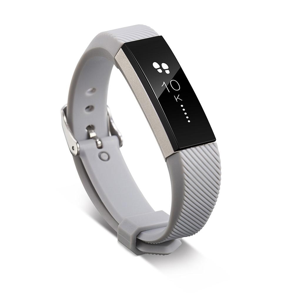 Silikonarmband Fitbit Alta/Alta HR grå