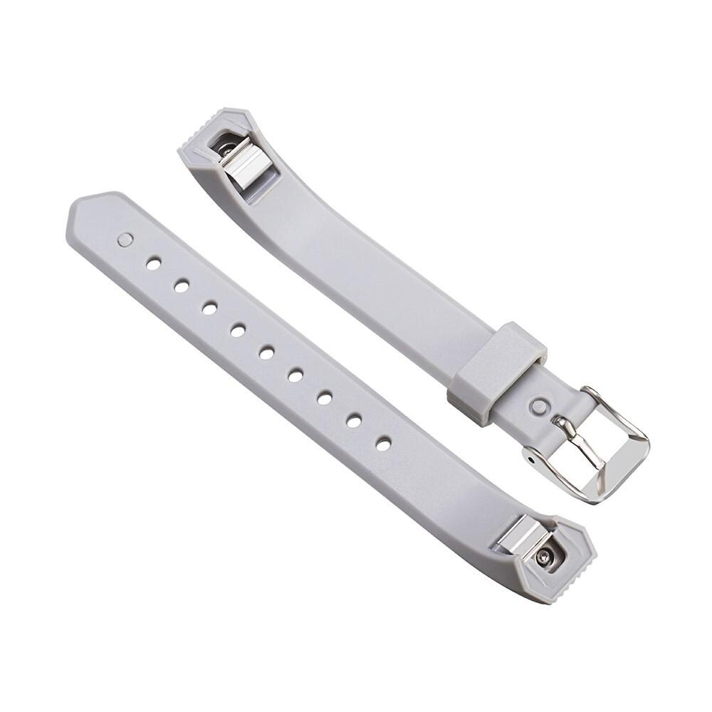 Silikonarmband   Grå
