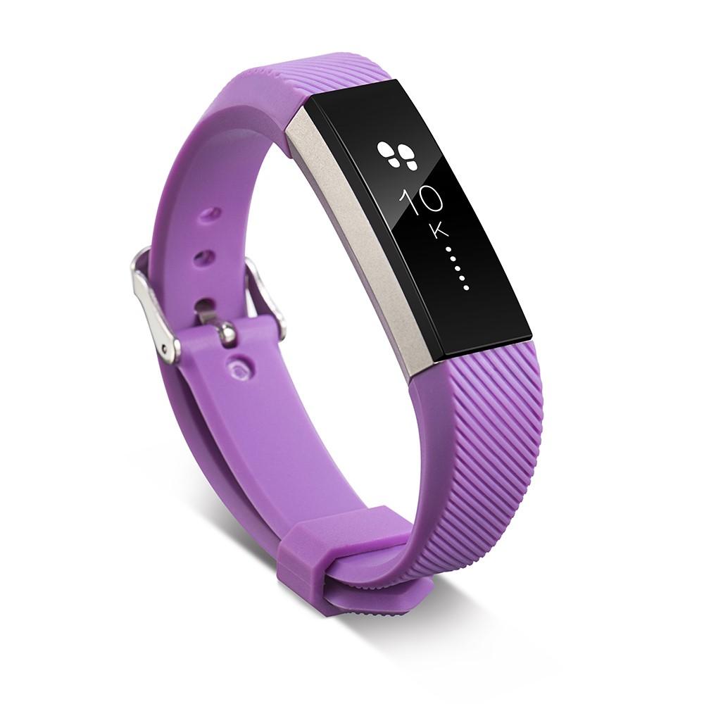 Silikonarmband Fitbit Alta/Alta HR lila