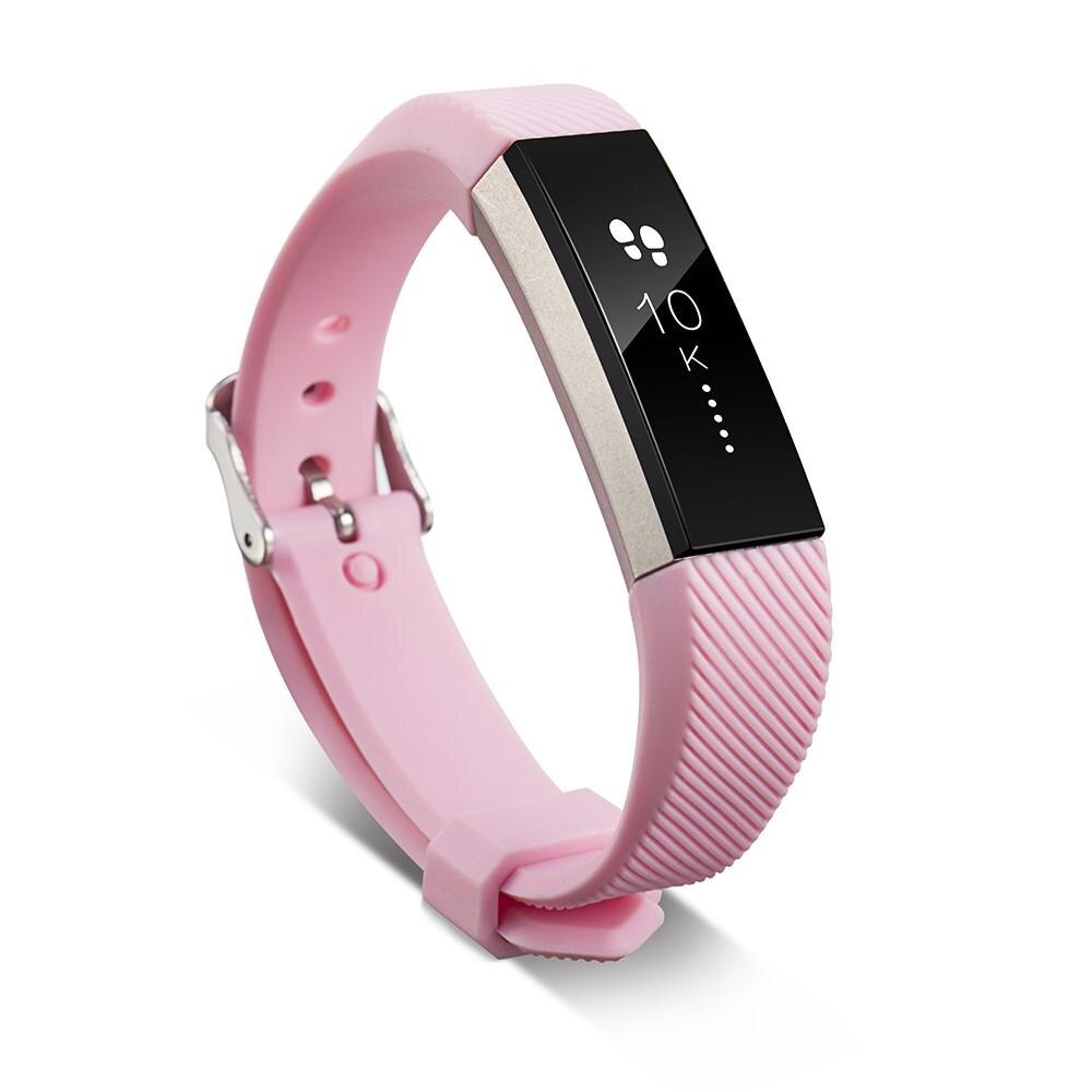 Silikonarmband Fitbit Alta/Alta HR rosa