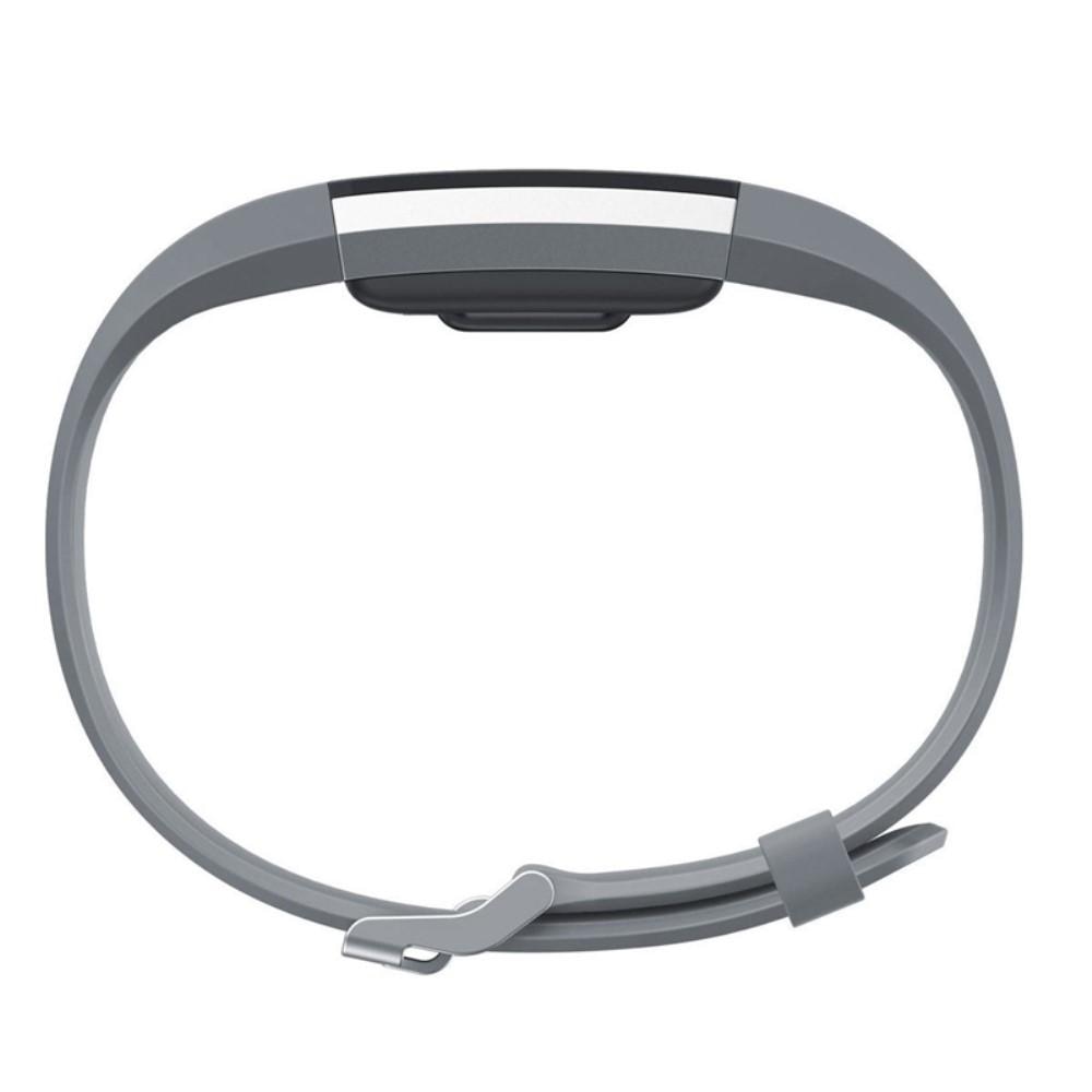 Silikonarmband Fitbit Charge 2 grå