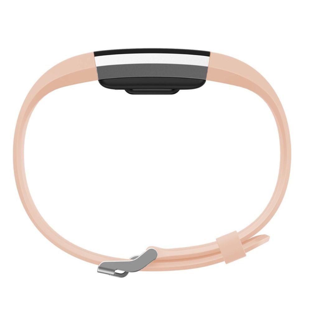 Silikonarmband Fitbit Charge 2 rosa