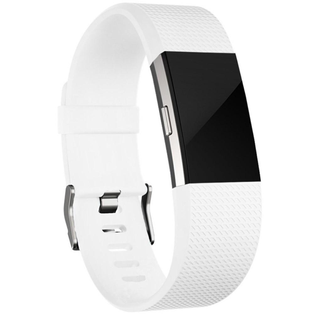 Silikonarmband Fitbit Charge 2 vit