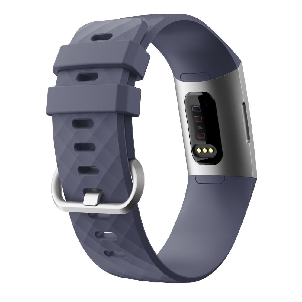 Silikonarmband Fitbit Charge 4/Charge 3 Lila