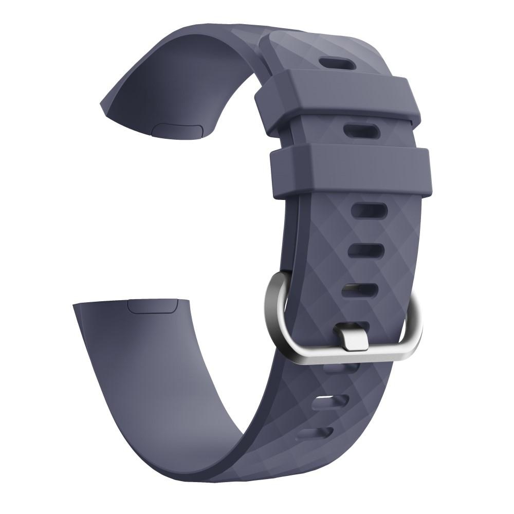 Silikonarmband Fitbit Charge 4/Charge 3 Lila