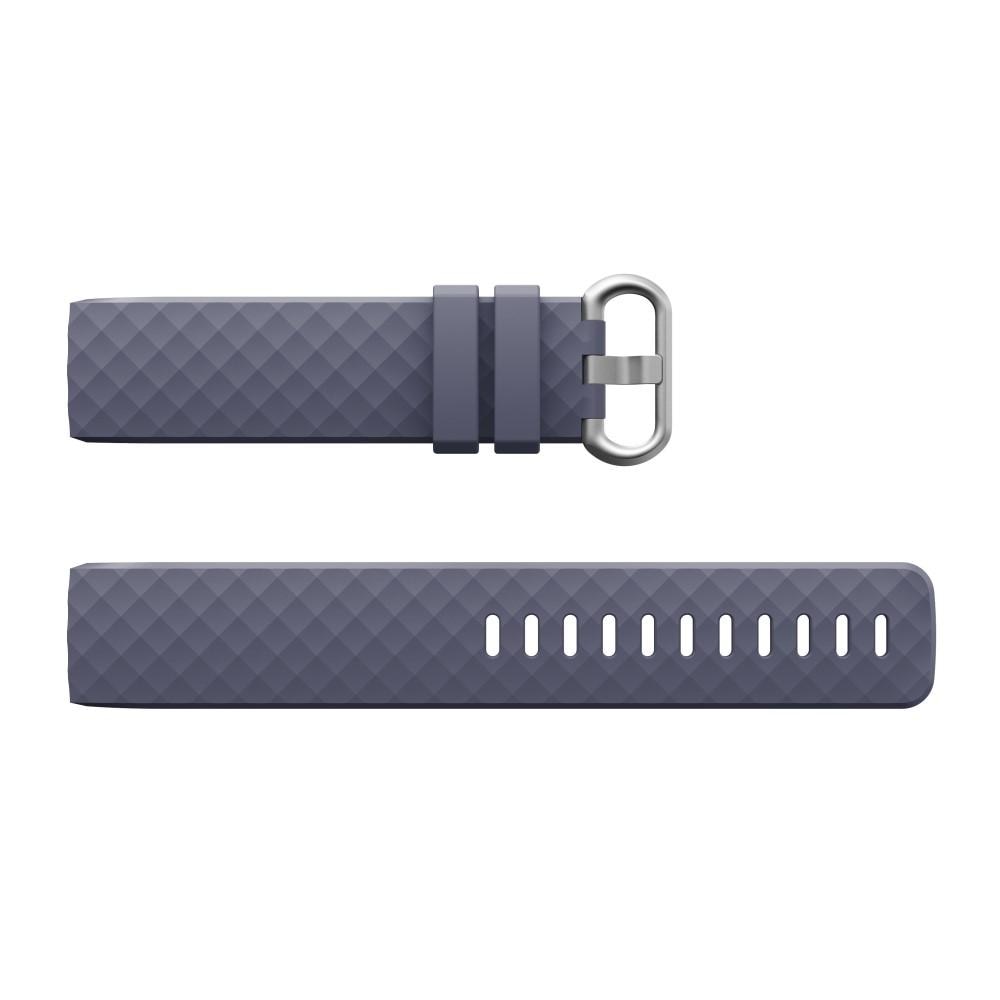 Silikonarmband Fitbit Charge 3/4 lila