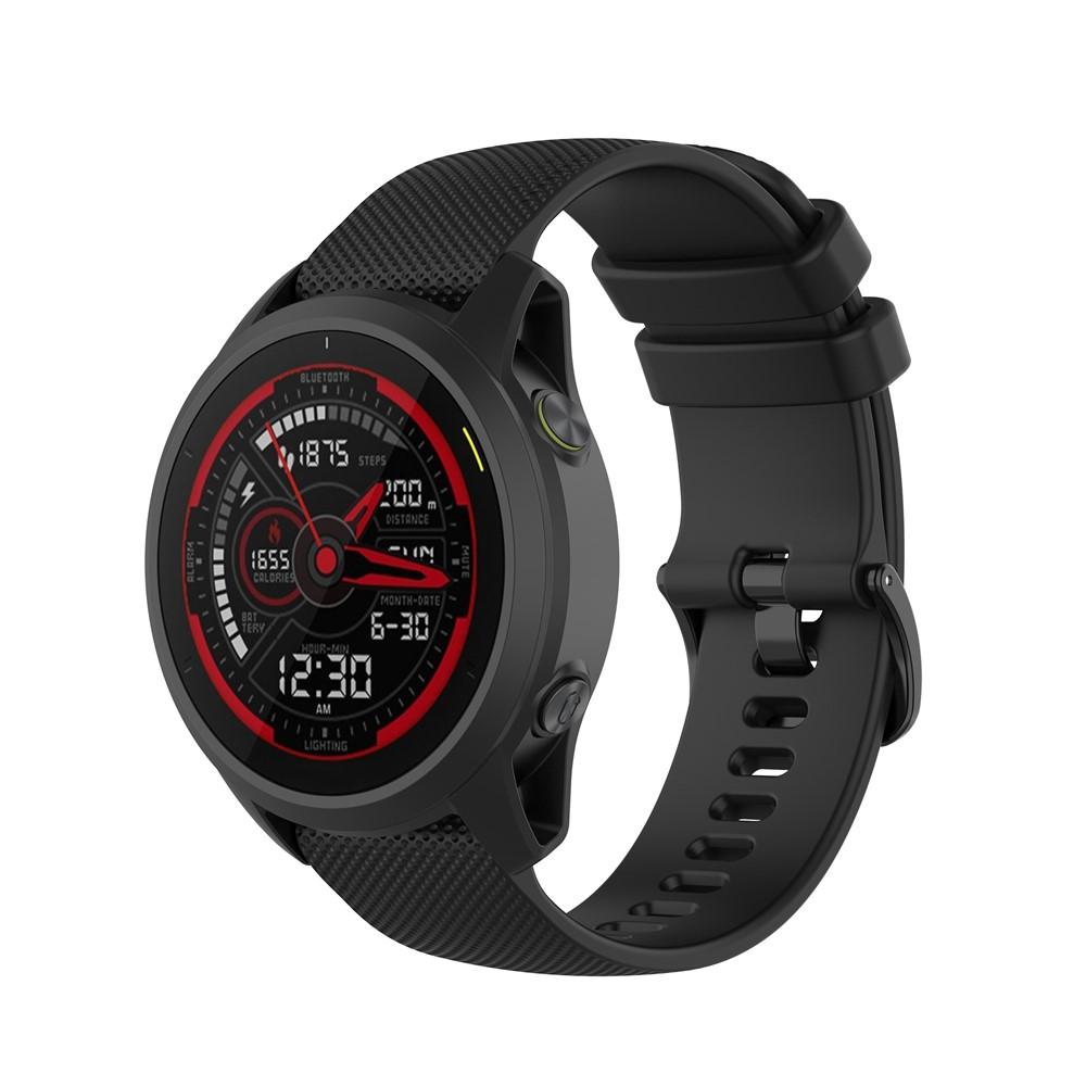 Silikonarmband Garmin Forerunner 745 svart