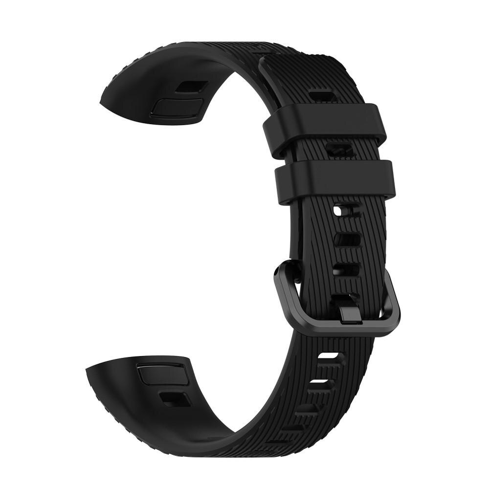 Silikonarmband Huawei Band 3/3 Pro svart