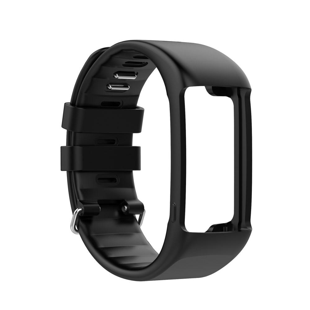 Silikonarmband Polar A360/A370 svart