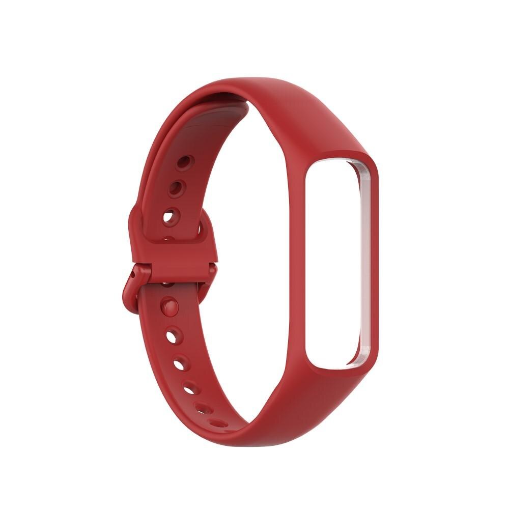 Silikonarmband Samsung Galaxy Fit 2 röd