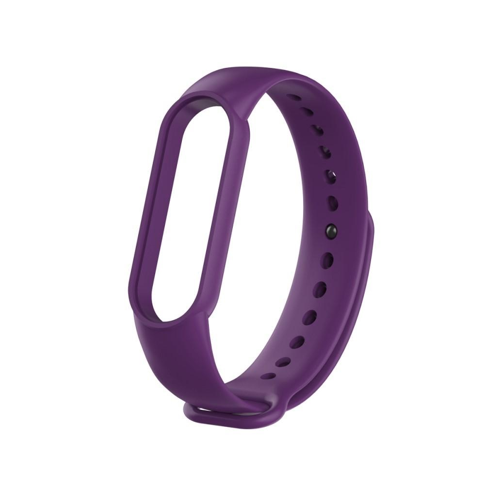 Silikonarmband Xiaomi Mi Band 5/Mi Band 6 Lila