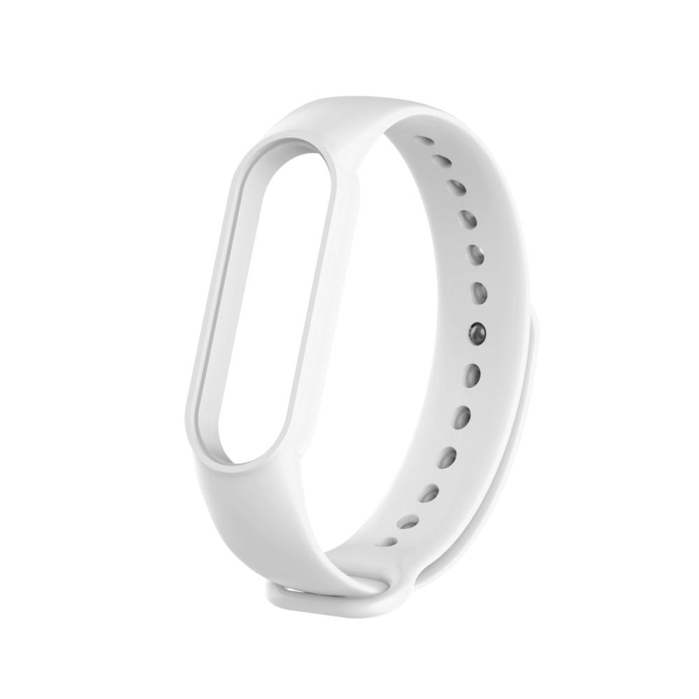 Silikonarmband Xiaomi Mi Band 5/6 vit