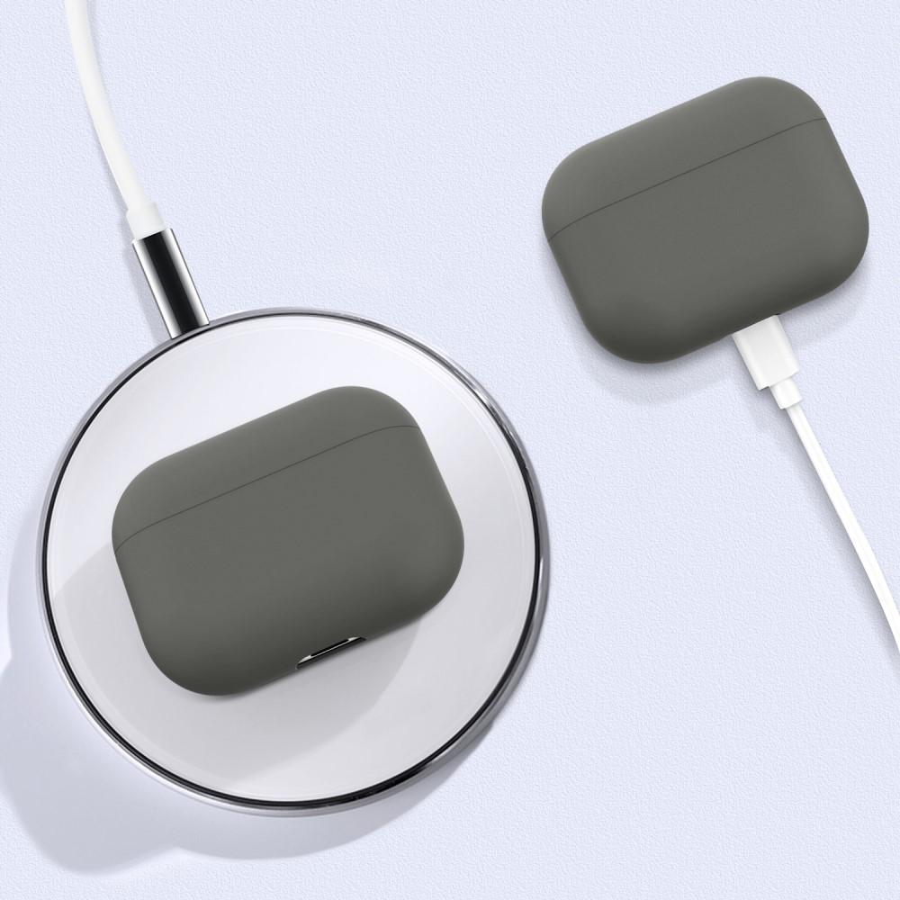 Silikonskal Apple AirPods Pro grå