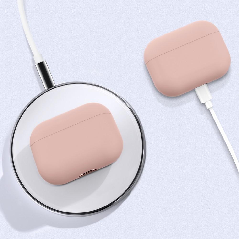 Silikonskal Apple AirPods Pro ljusrosa