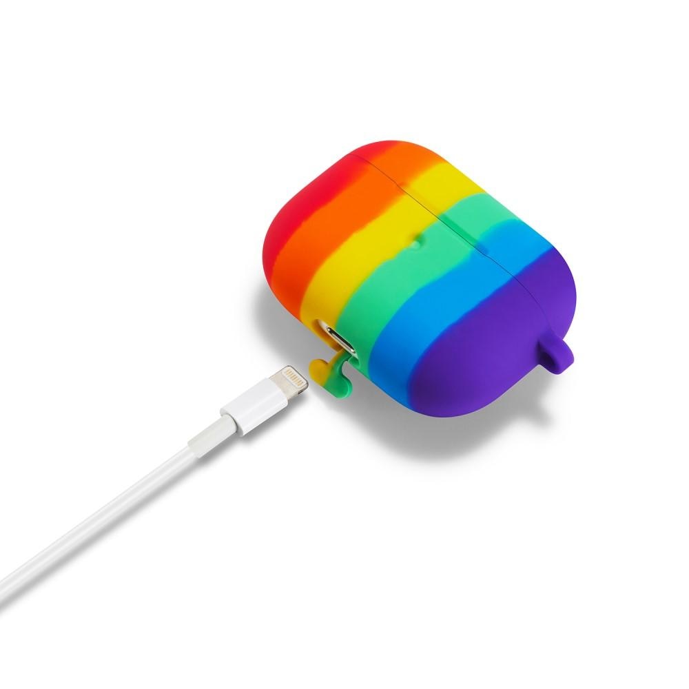 Silikonskal Apple AirPods Pro rainbow