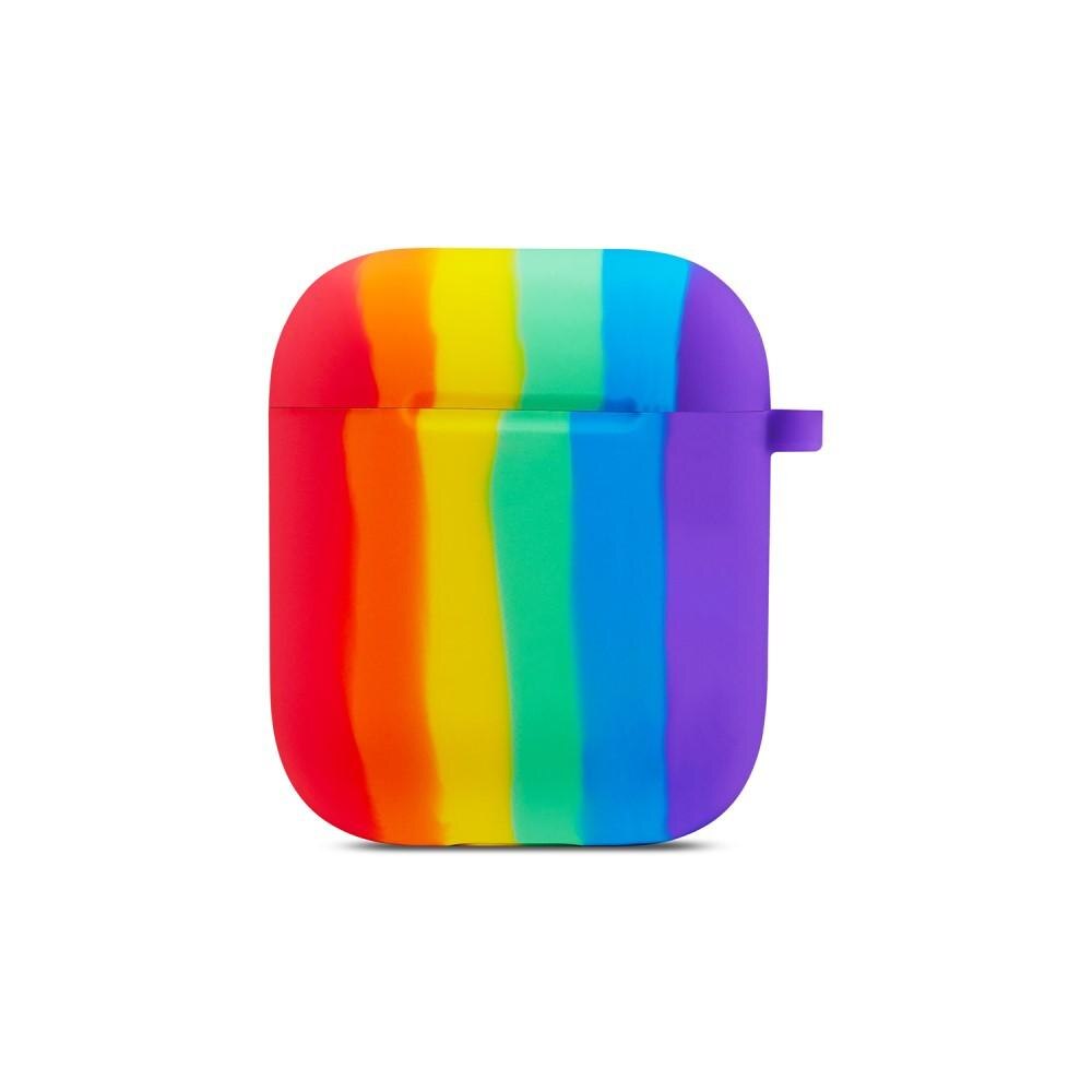 Silikonskal Apple AirPods rainbow