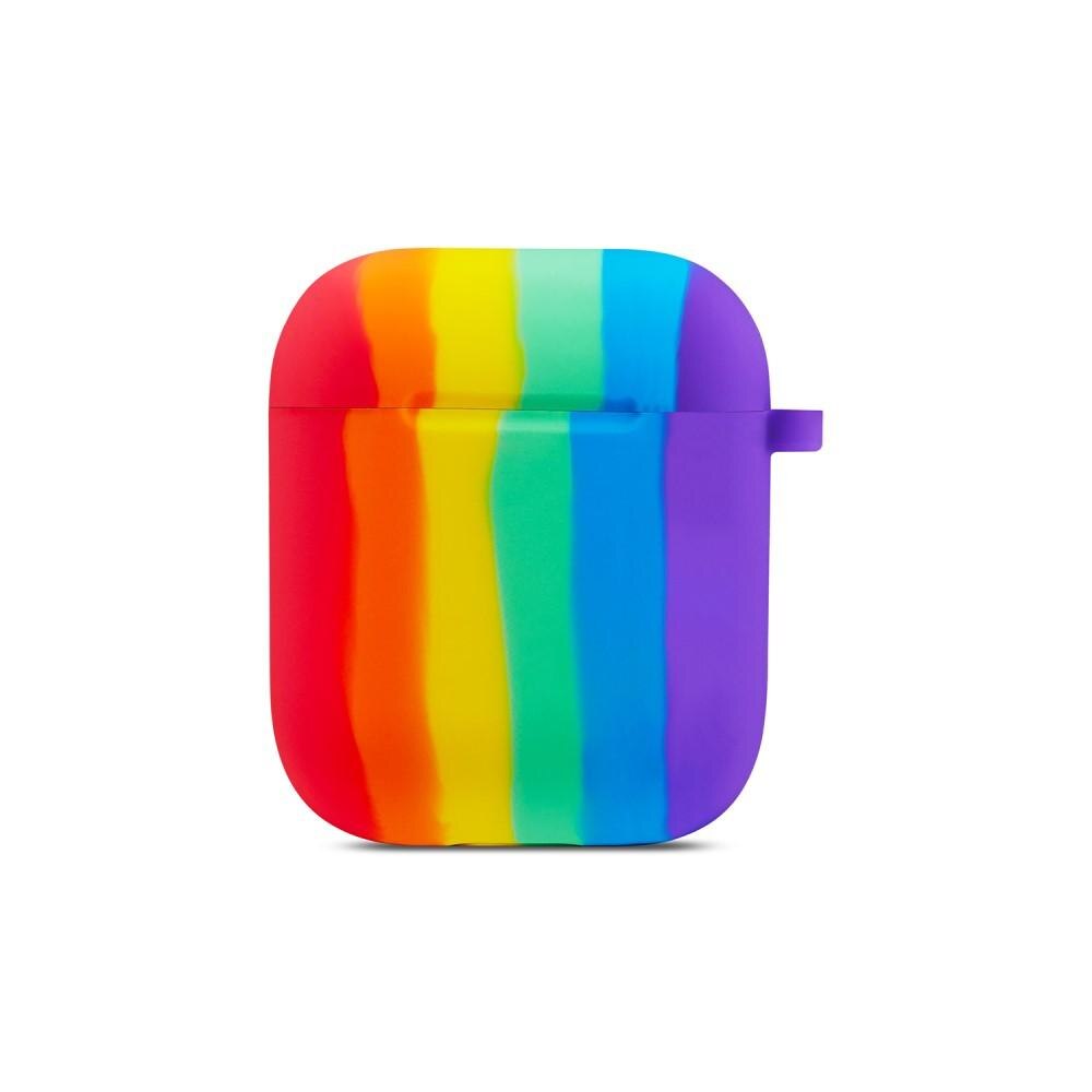 Silikonskal Apple AirPods rainbow