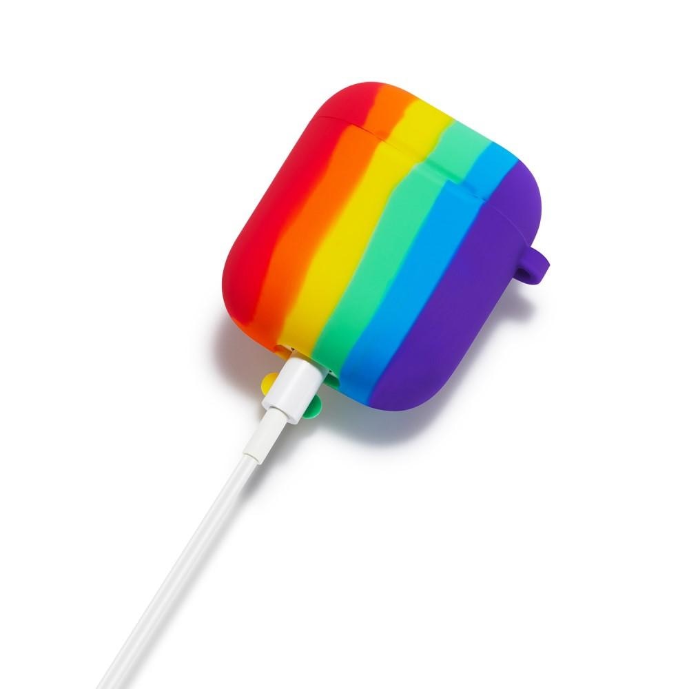Silikonskal Apple AirPods rainbow