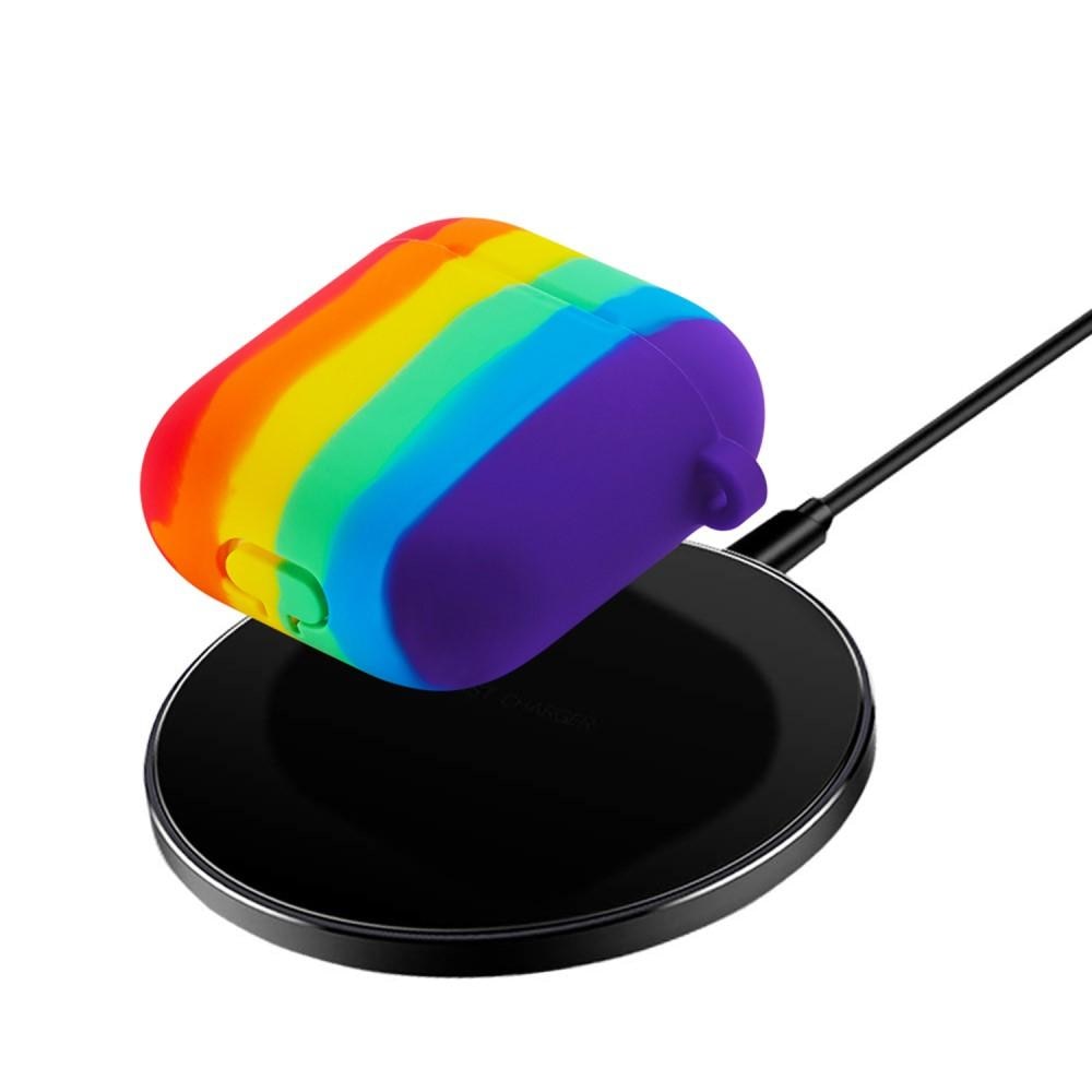 Silikonskal Apple AirPods rainbow