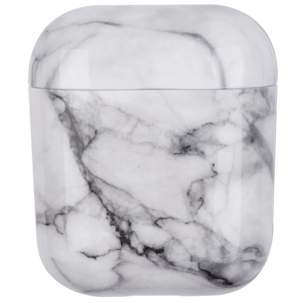 Skal Apple AirPods vit marmor