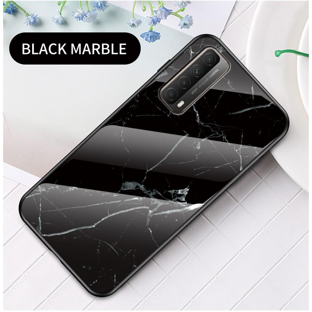 Skal Härdat Glas Huawei P Smart 2021 svart marmor