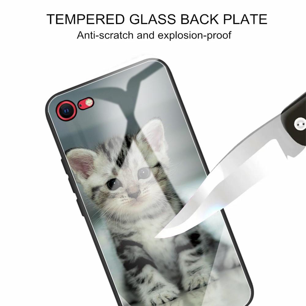 Skal Härdat Glas iPhone 7/8/SE 2020 kattunge