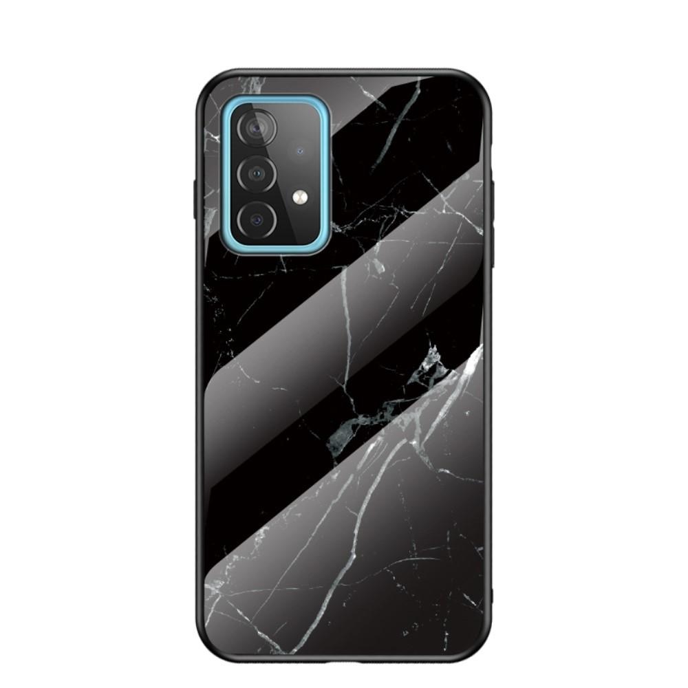 Skal Härdat Glas Samsung Galaxy A52/A52s svart marmor