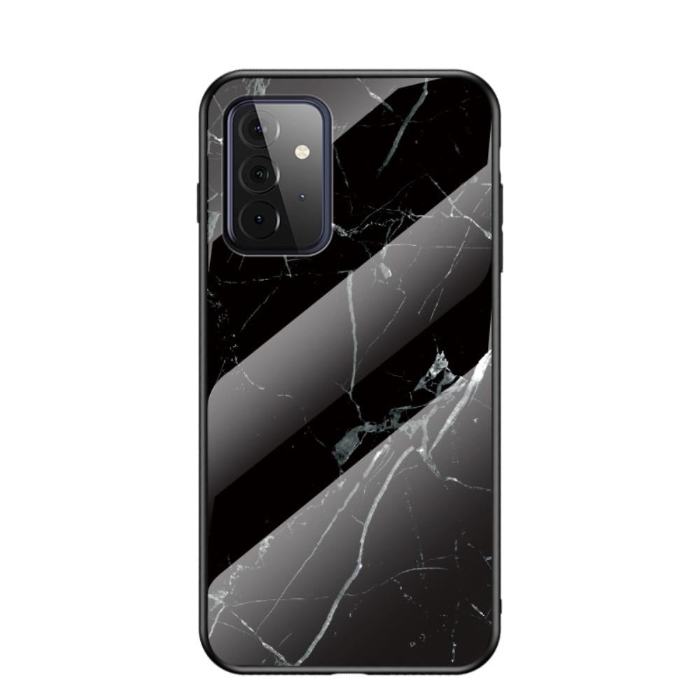 Skal Härdat Glas Samsung Galaxy A72 5G svart marmor