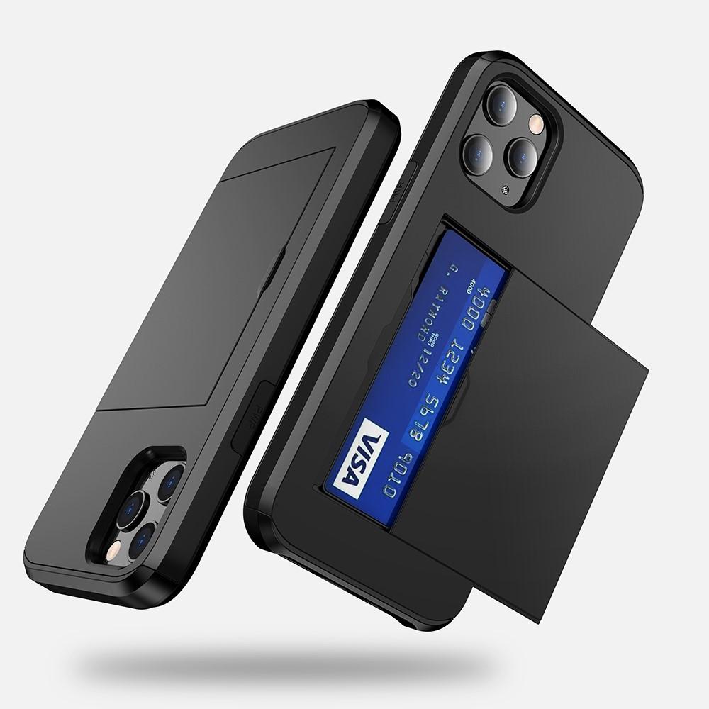 Skal Kortfack iPhone 12/iPhone 12 Pro Svart