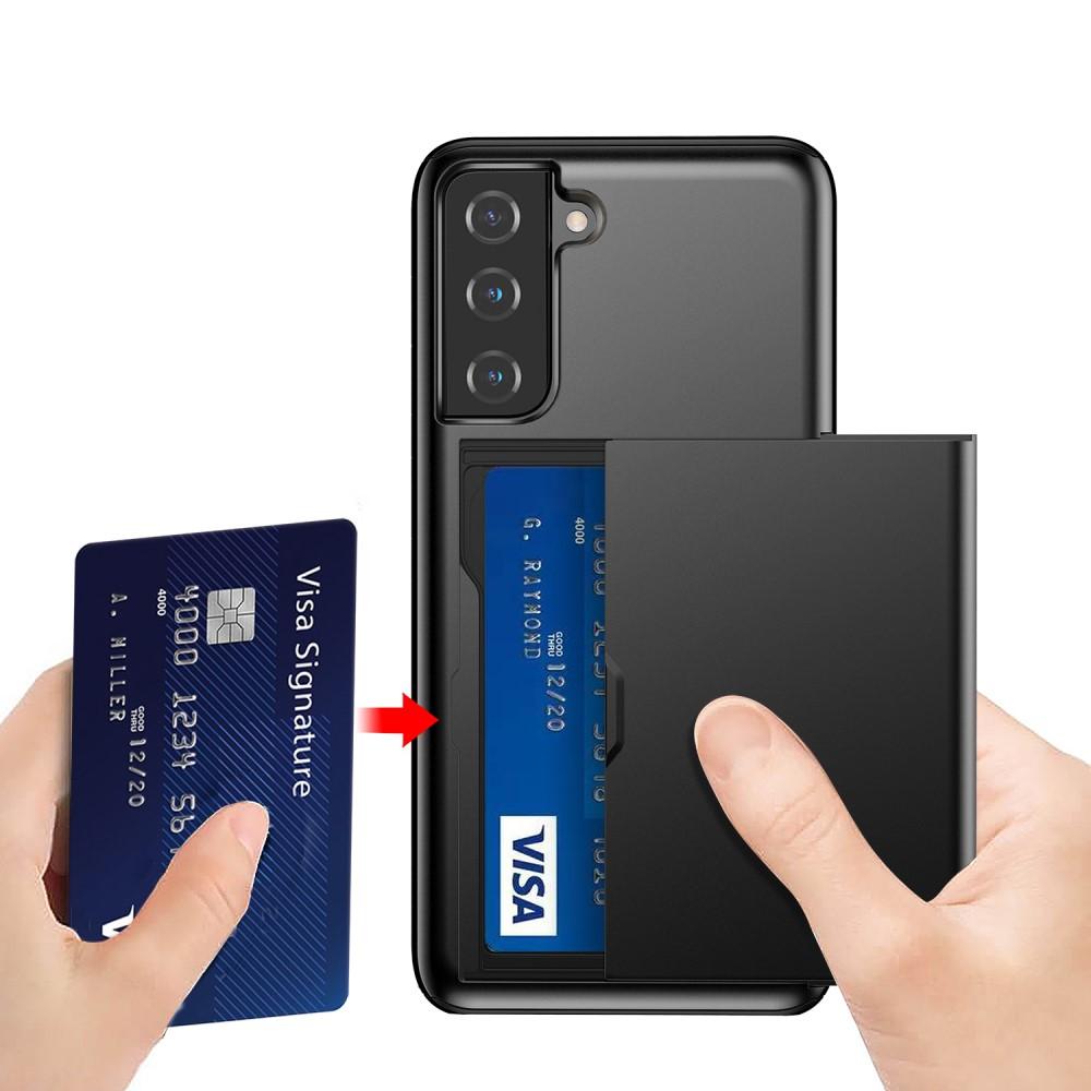 Skal Kortfack Samsung Galaxy S21 Plus Svart