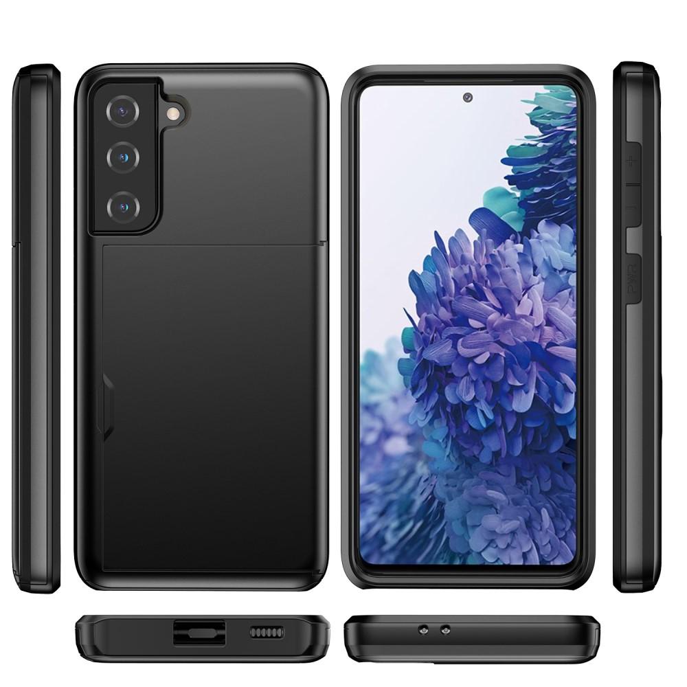 Skal Kortfack Samsung Galaxy S21 Plus Svart