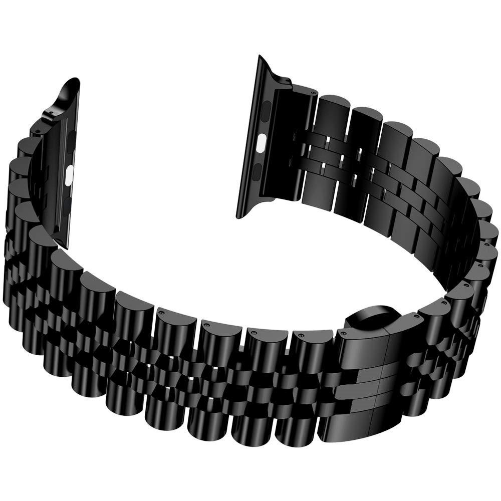 Stainless Steel Bracelet Apple Watch 42/44/45 mm Black