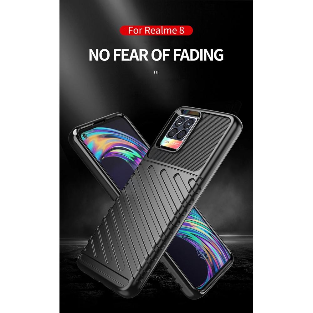 Thunder TPU Case Realme 8/8 Pro Black