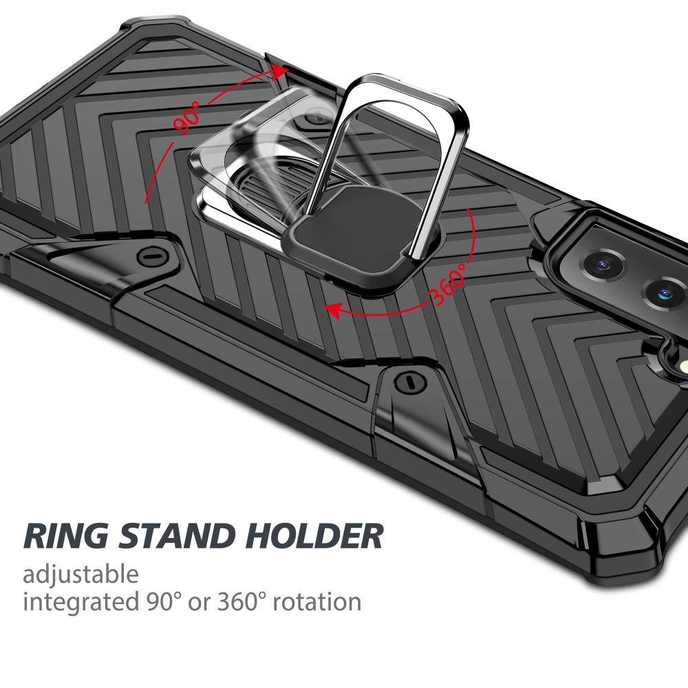 Tough Ring Case Samsung Galaxy S21 Svart
