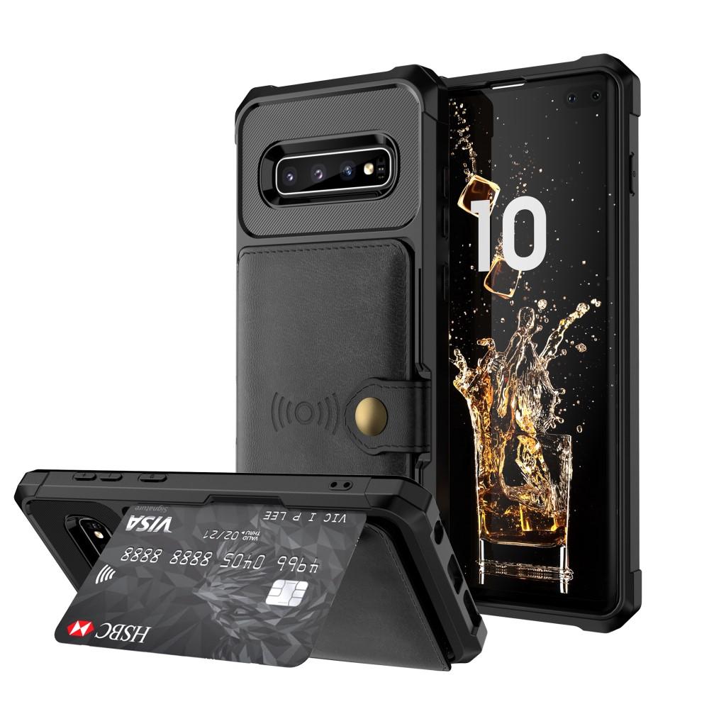 Tough Multi-slot Case Galaxy S10 Plus svart