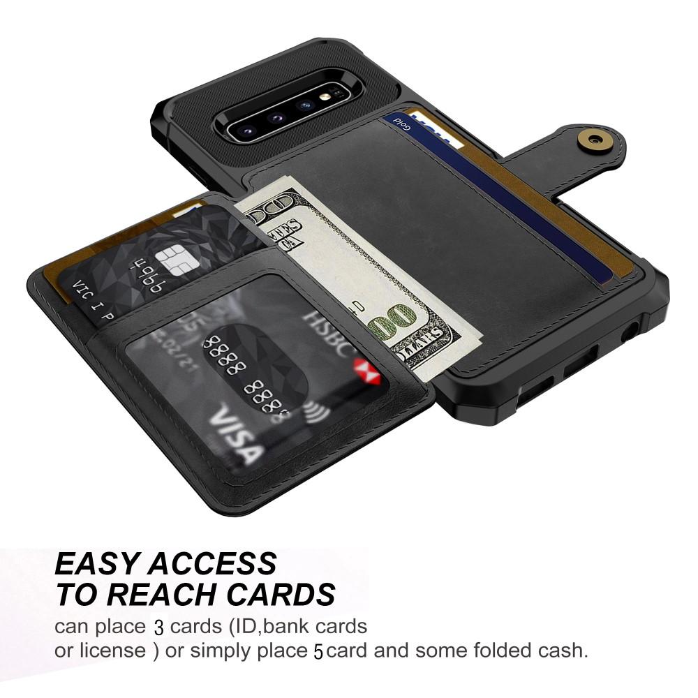 Tough Multi-slot Case Galaxy S10 Plus svart