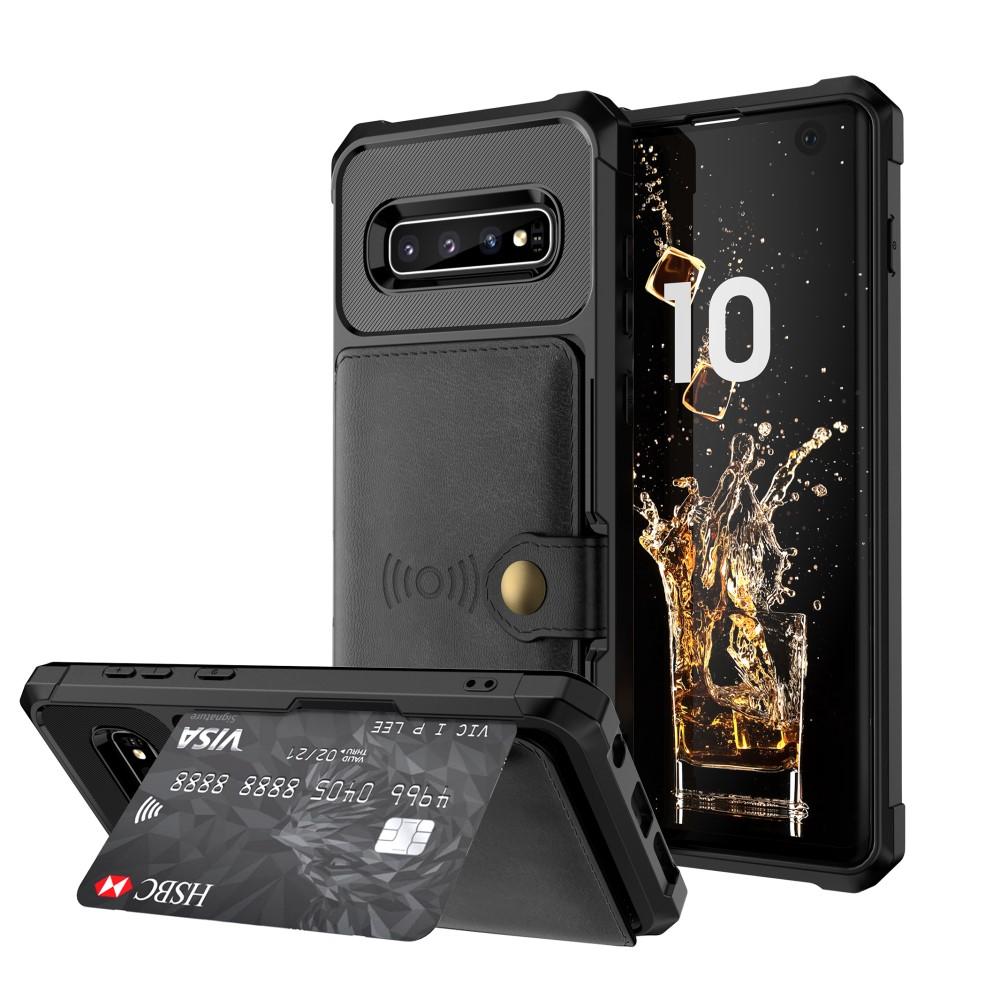 Tough Multi-slot Case Galaxy S10 svart