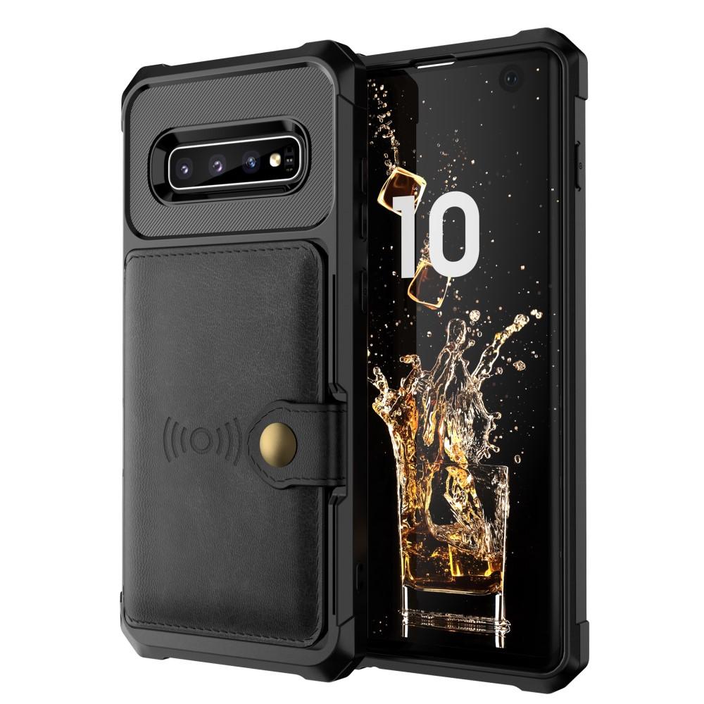 Tough Multi-slot Case Galaxy S10 svart