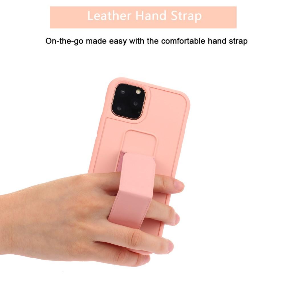 TPU Skal med handstrap iPhone 11 Pro rosa