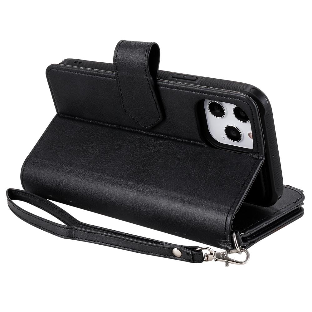 Zipper Magnet Wallet iPhone 12 Pro Max svart