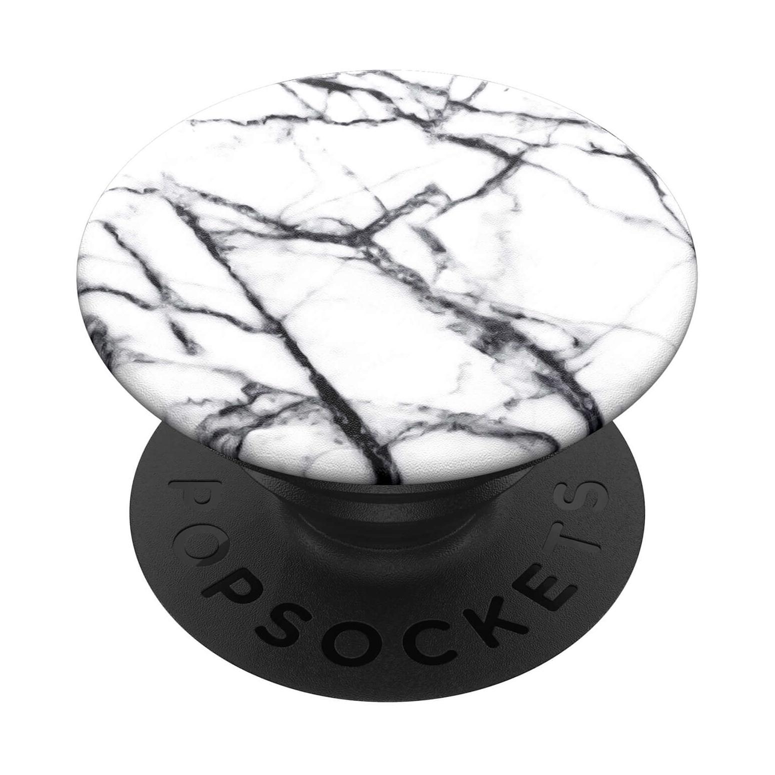 PopGrip Hållare/ställ Avtagbar Top - Dove White Marble