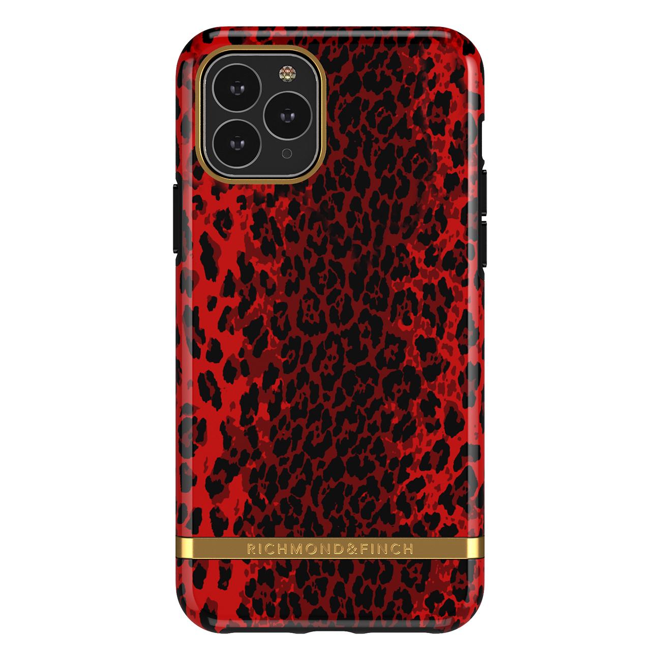 Skal iPhone 11 Pro Red Leopard