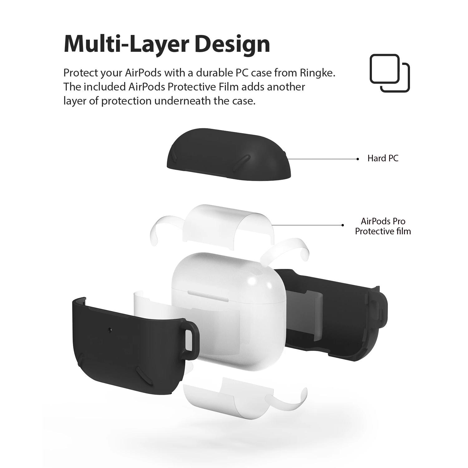 AirPods Pro Layered Case Black