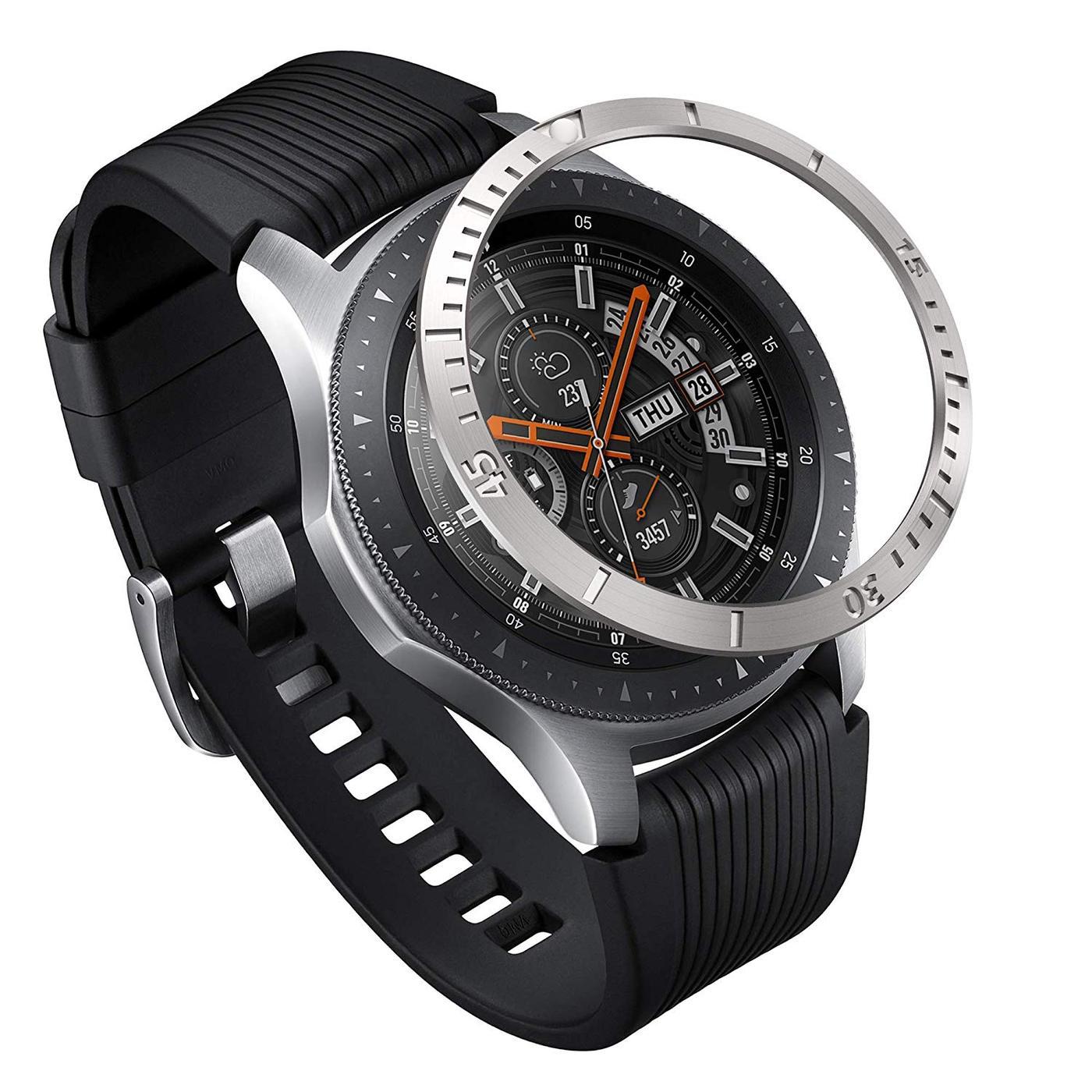 Bezel Styling Galaxy Watch 46mm/Gear S3 Silver