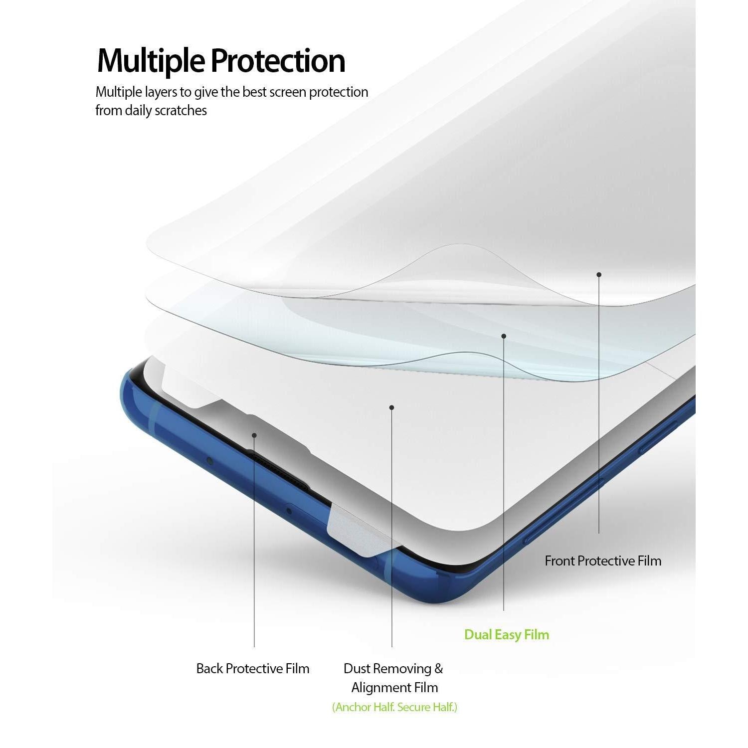 Dual Easy Screen Protector Galaxy S10 Plus