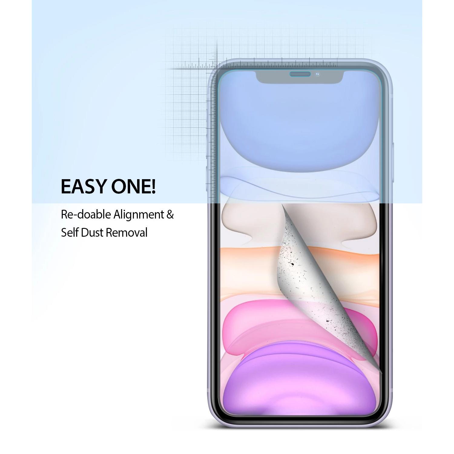 Dual Easy Screen Protector iPhone 11/XR (2-pack)