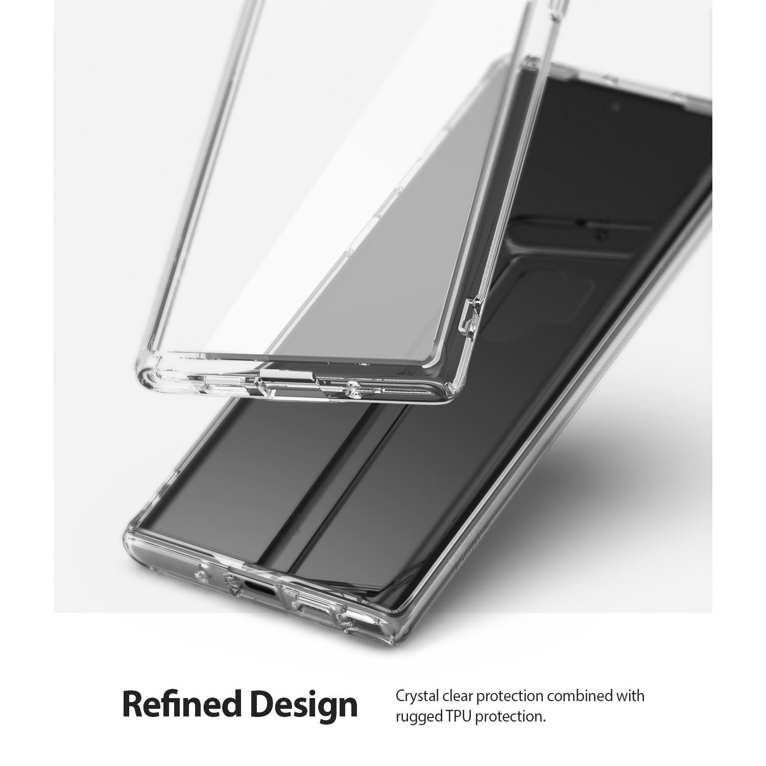 Fusion Case Samsung Galaxy Note 10 Plus Genomskinlig