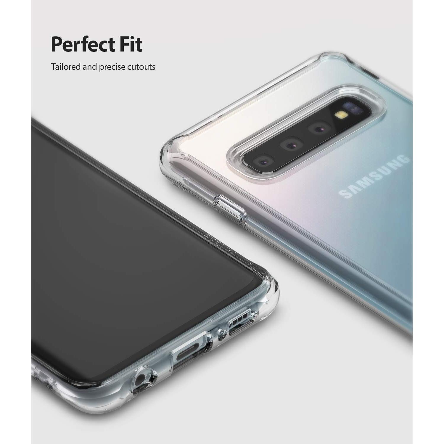 Fusion Case Samsung Galaxy S10 Plus Genomskinlig